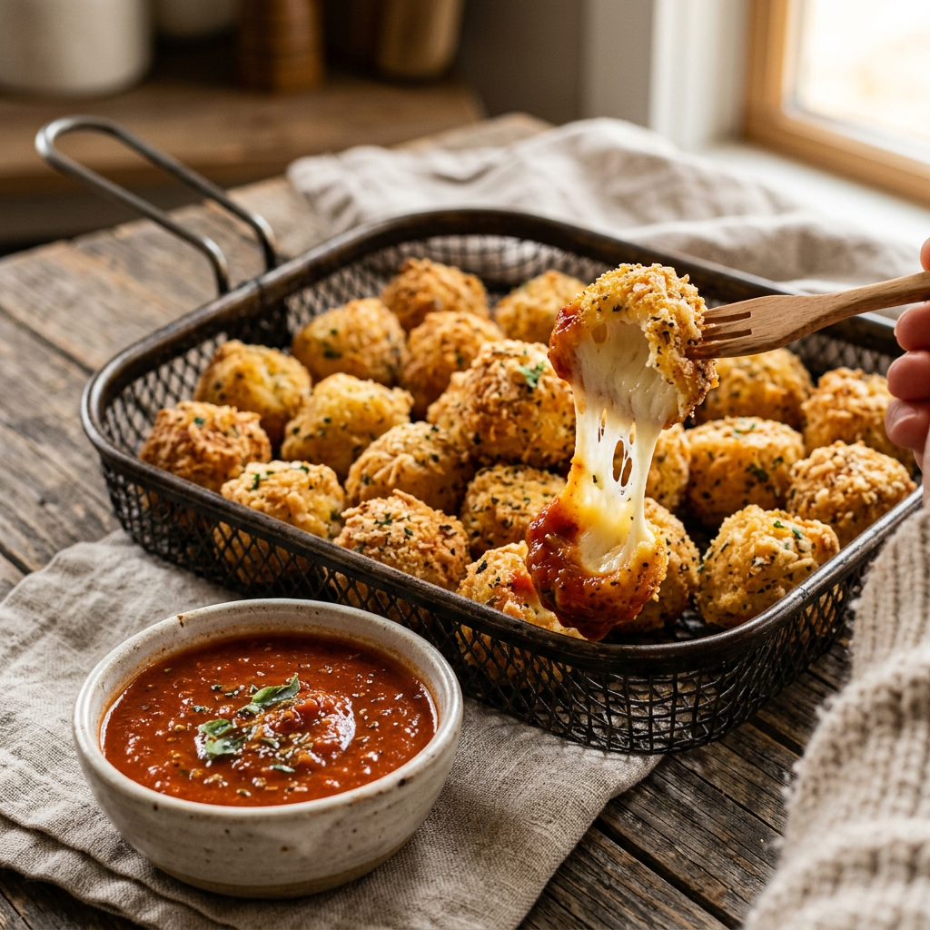 Air Fryer Cheese Balls