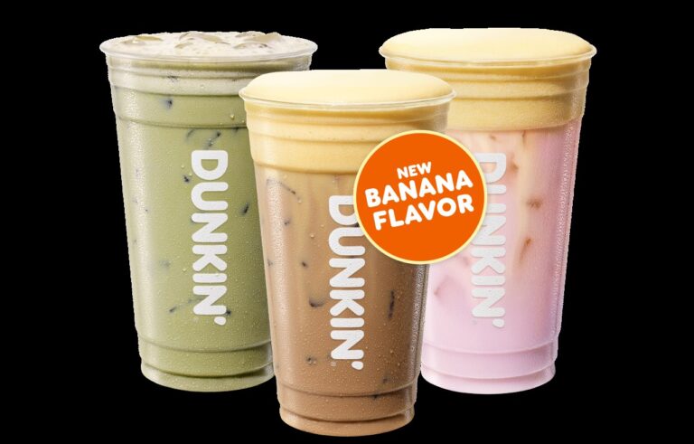 Dunkin’s Full Banana Spring Lineup Is Here, Including a Zero-Sugar Energy Drink