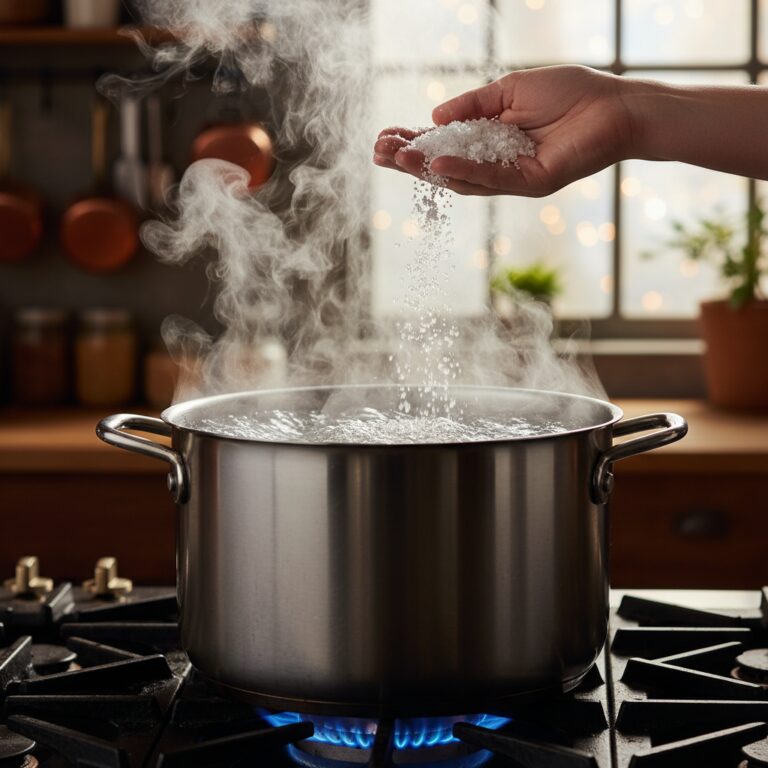 The Salt-in-Boiling-Water Myth: What Actually Speeds Up Your Cooking