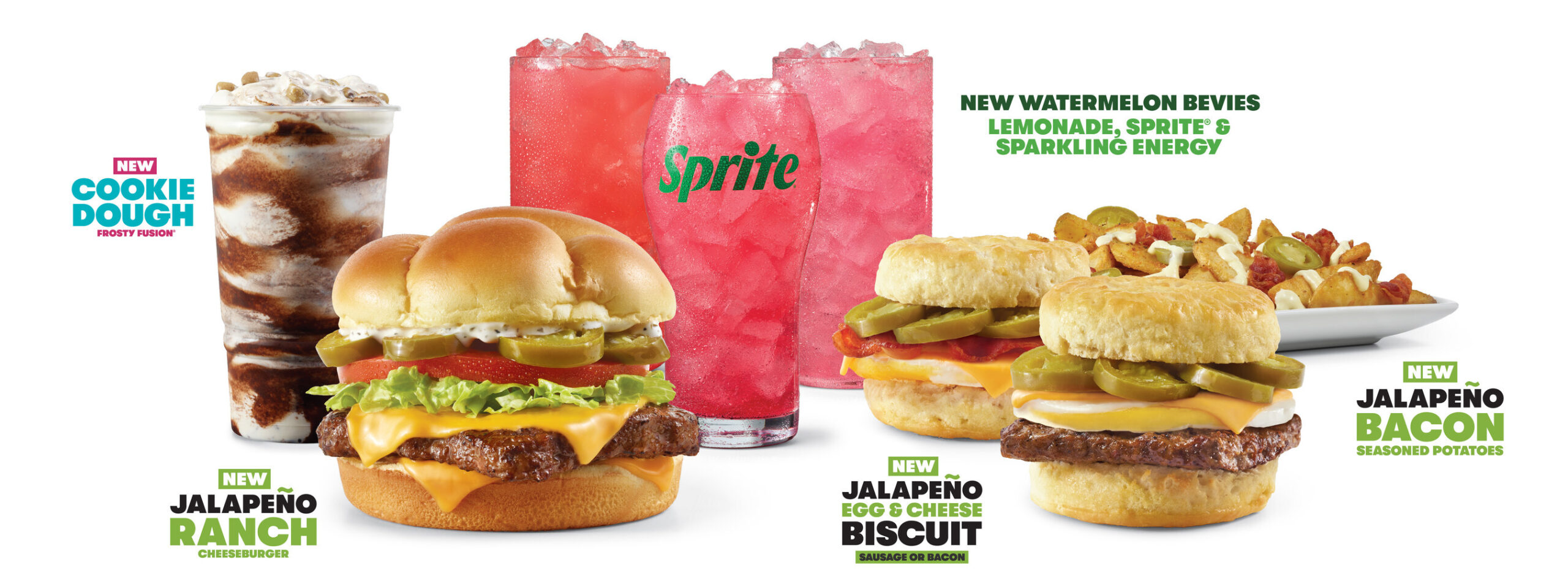 Wendy’s Spring Menu 2026: Cookie Dough Frosty, Watermelon Drinks, and Jalapeño Everything