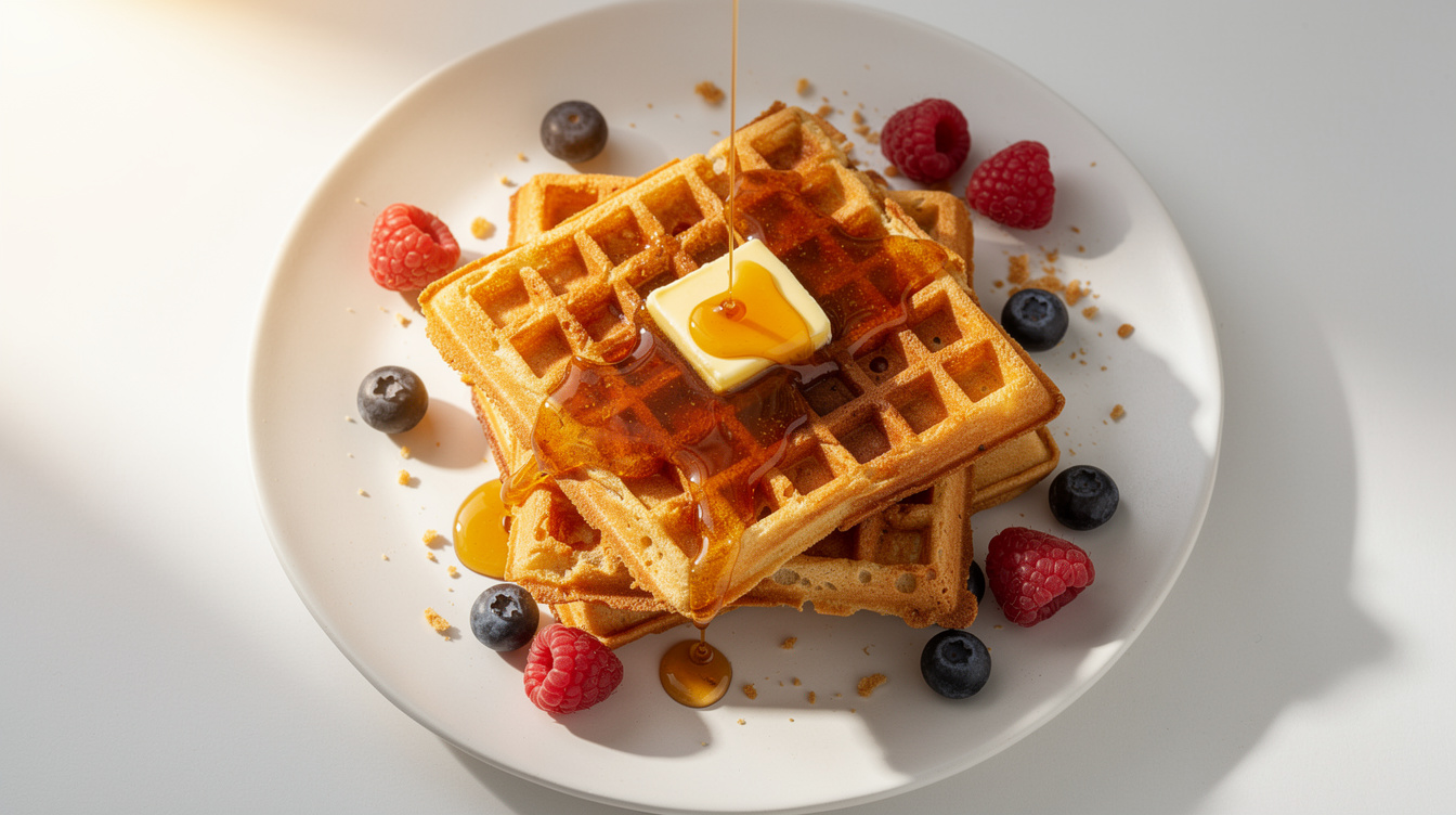 Aquafaba Waffles: The Crispy-Outside, Fluffy-Inside Breakfast That Changed Everything