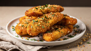 Golden Crispy Garlic Parmesan Chicken Tenders: Restaurant Quality at Home