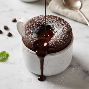 5-Minute Molten Chocolate Mug Cake