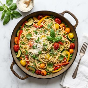 One-Pan Pasta Primavera: 30 Minutes, Zero Effort, Real Flavor