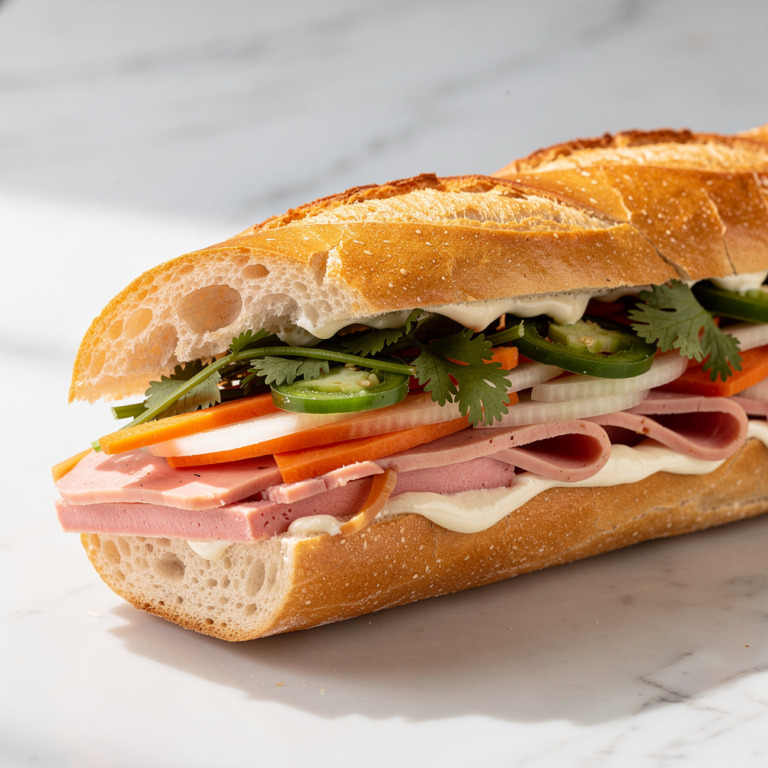 Vietnamese Bánh Mì Sandwich: The Perfect Balance of Sweet, Sour, Savory, and Spice