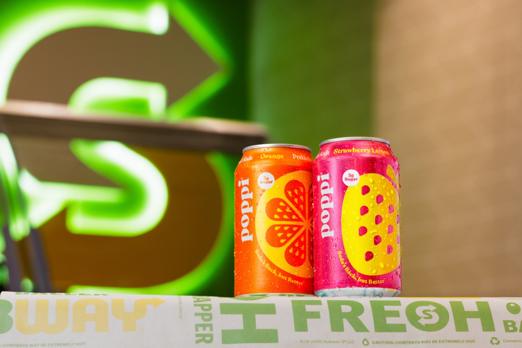 Subway Brings Poppi Prebiotic Sodas to Menus Nationwide: Here's Why It Matters