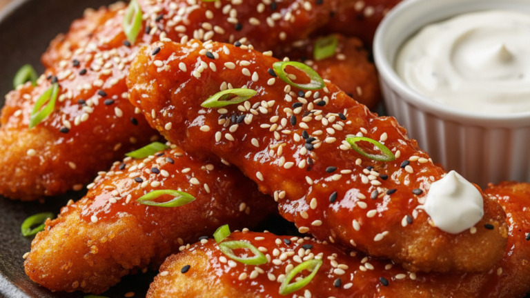 Korean Gochujang Honey Chicken Tenders