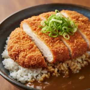 Japanese Chicken Katsu Curry Rice Bowls