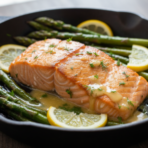 One-Pan Lemon Garlic Butter Salmon